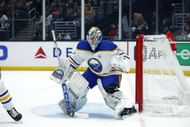 Devon Levi of the NHL's Buffalo Sabres